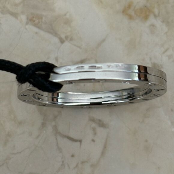 BVLGARI 925 Sterling Silver Key Ring / Pendant - Picture 8 of 11